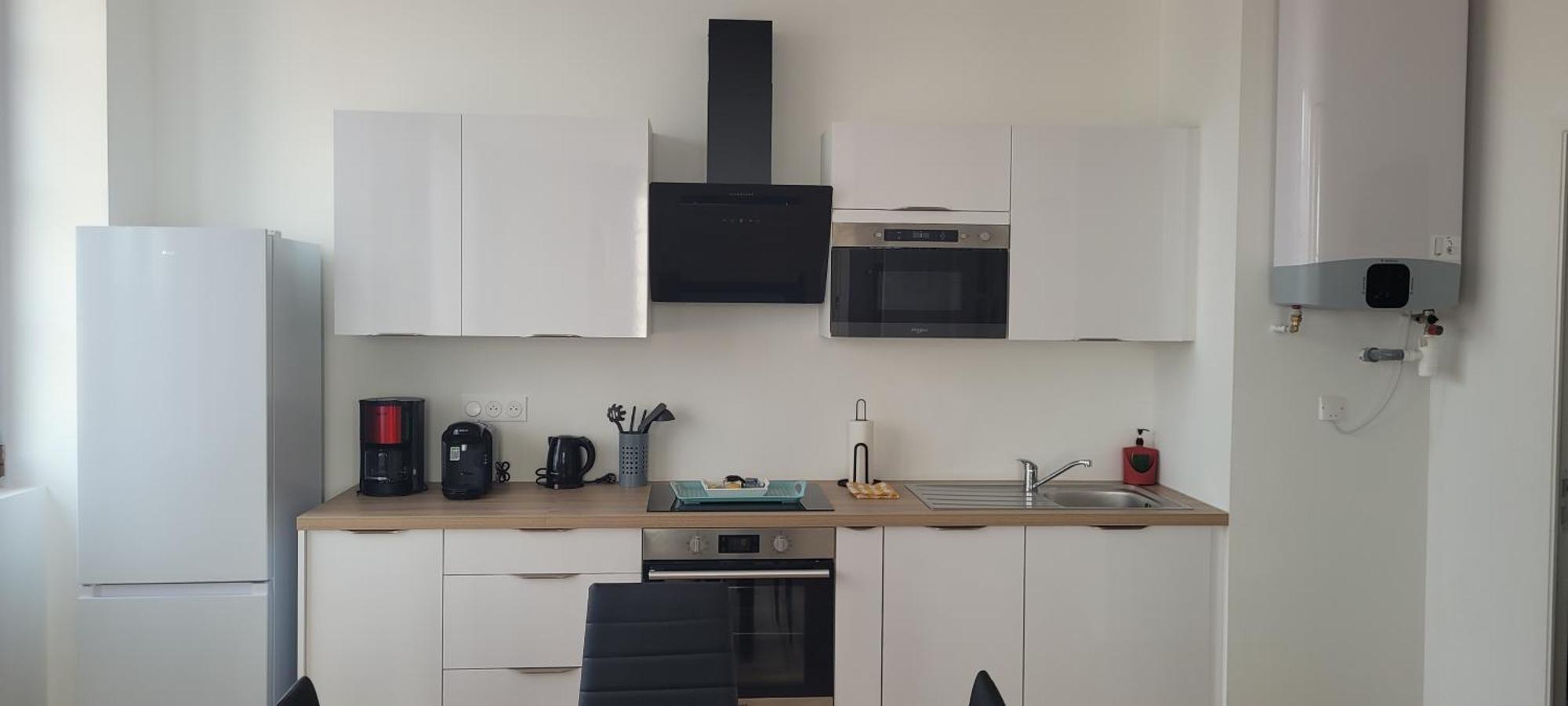 T2 Neuf Hypercentre 5 Couchages Leilighet Saint-Quentin  Eksteriør bilde